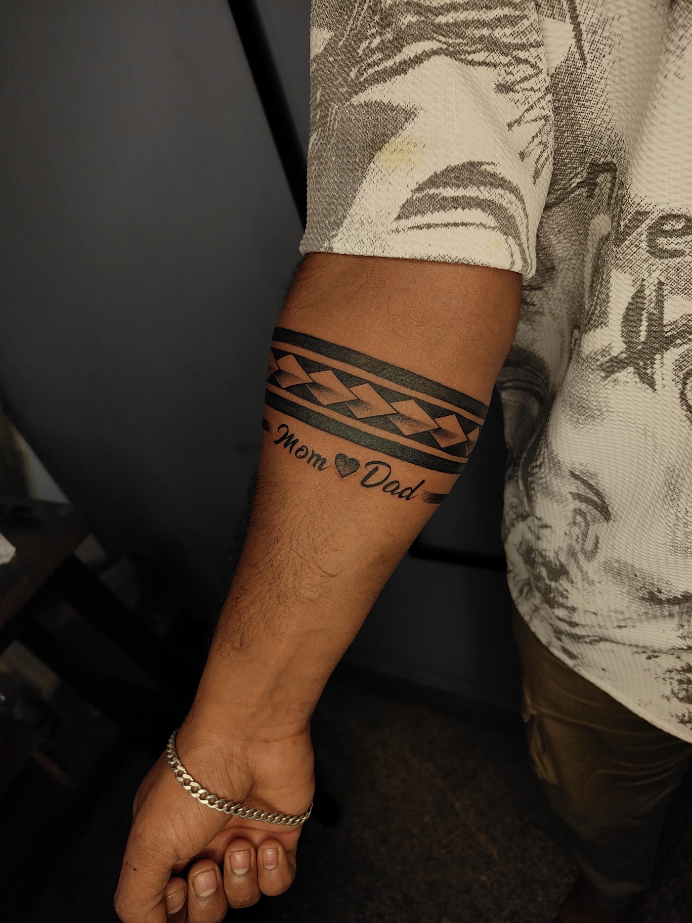 Band tattoo by KJRB Tattoo Studio, Bengaluru