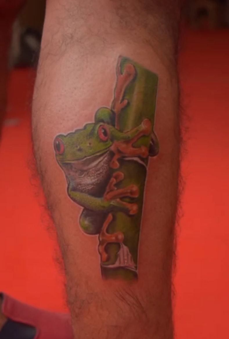 Color tattoo by KJRB Tattoo Studio, Bengaluru