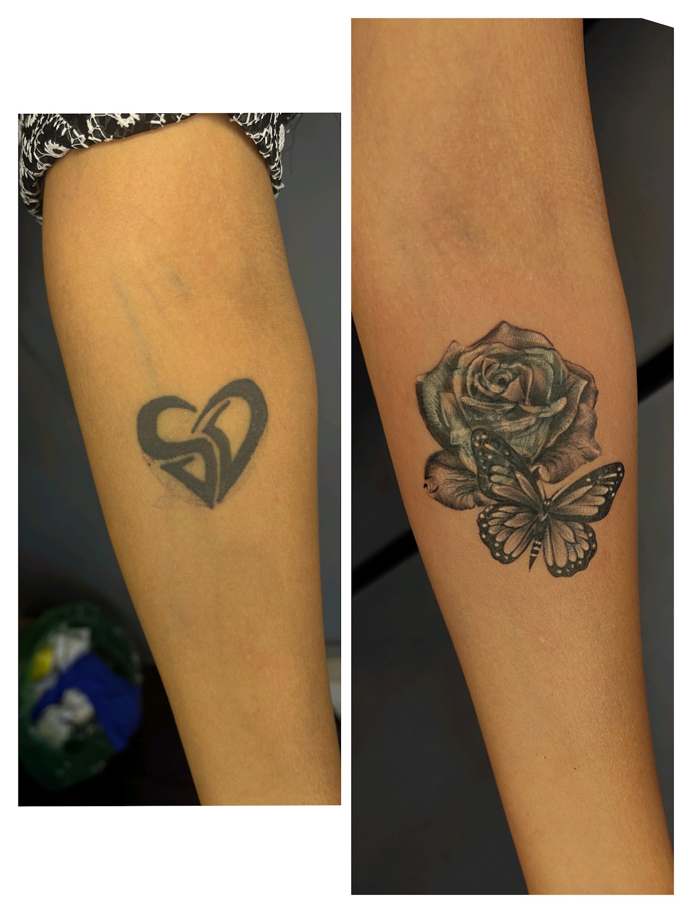 Cover-Up tattoo by KJRB Tattoo Studio, Bengaluru