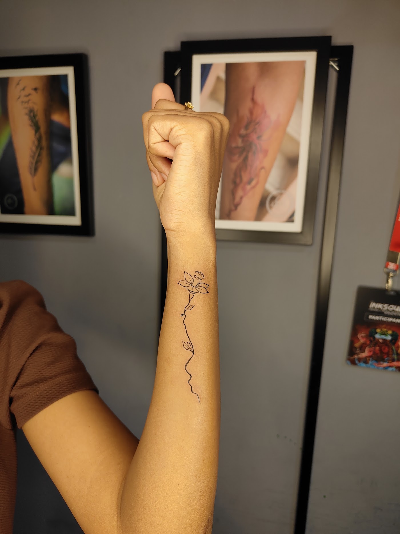 Custom tattoo by KJRB Tattoo Studio, Bengaluru