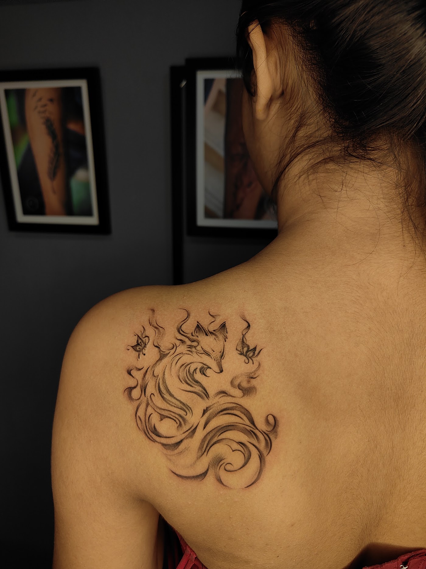 Custom tattoo by KJRB Tattoo Studio, Bengaluru