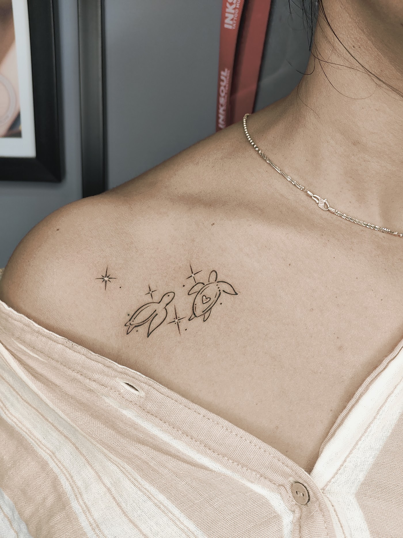 Minimal tattoo by KJRB Tattoo Studio, Bengaluru