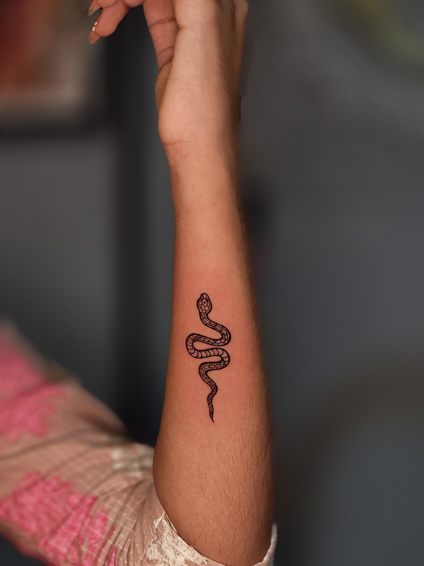 Minimal tattoo by KJRB Tattoo Studio, Bengaluru