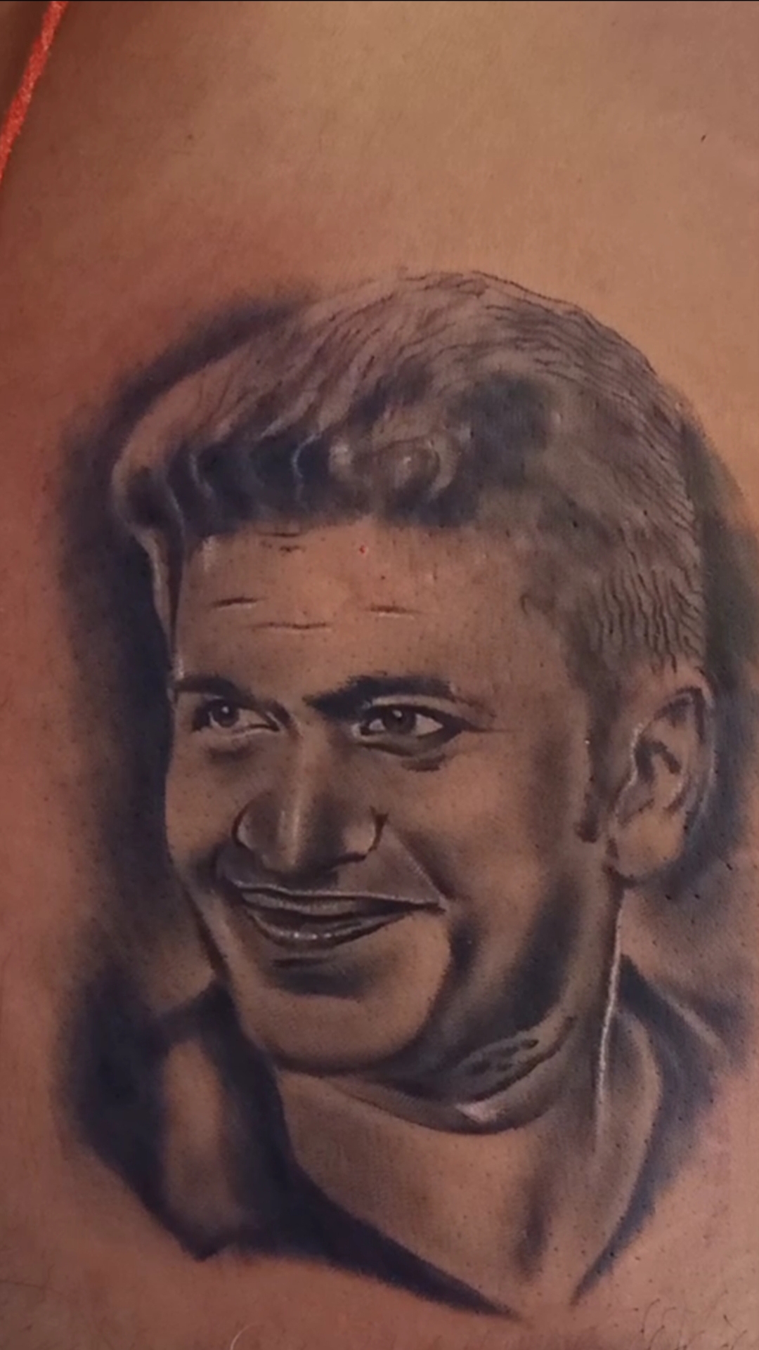 Portrait tattoo by KJRB Tattoo Studio, Bengaluru