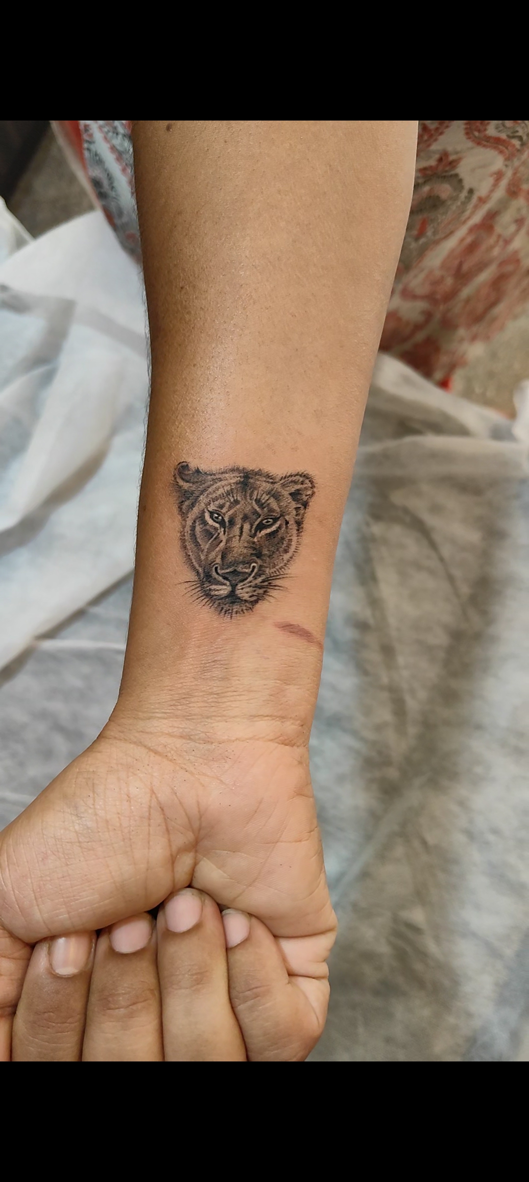 Realistic tattoo by KJRB Tattoo Studio, Bengaluru