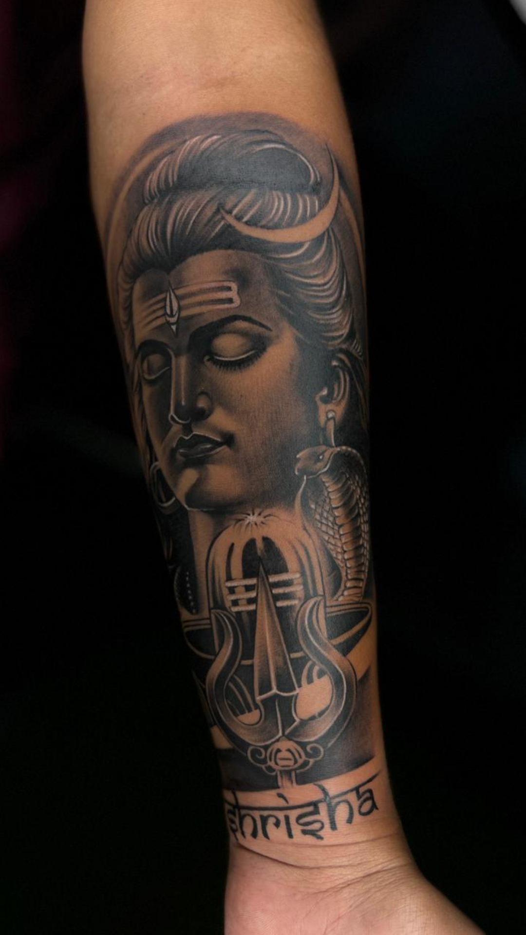 Spiritual tattoo by KJRB Tattoo Studio, Bengaluru